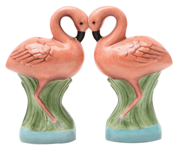Salt & Pepper Shaker - Flamingos Magnetic