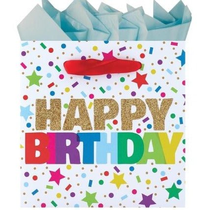 Sparkling Celeb Pet Square Gift Bag