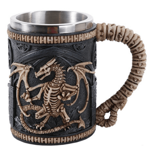 Skeleton Dragon Mug (Lg.)