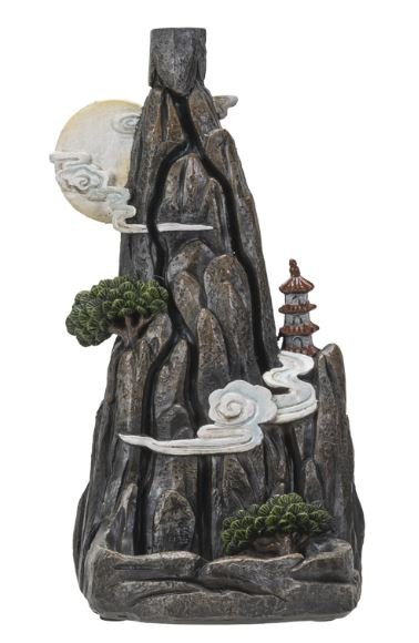 Incense Burner Mountain Top (backflow)