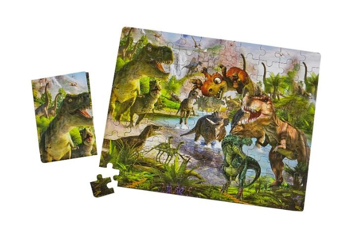 Tin Puzzle Dinosaur