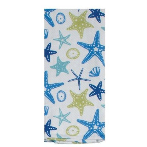 Towel - Terry Beach House Starfish Dual Purpose