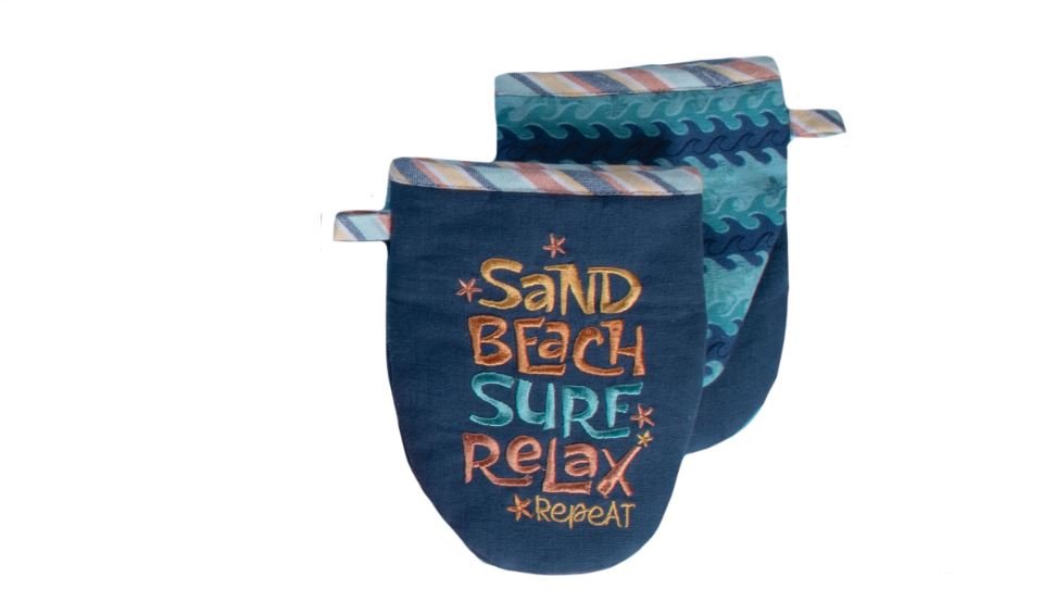 Oven Mitt - Beach Time Grabber Mitt
