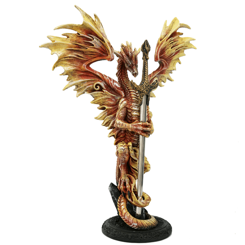 Letter Opener Flame Blade Dragon