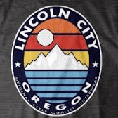 Unisex T-Shirt Along the Lines Mountain Charcoal