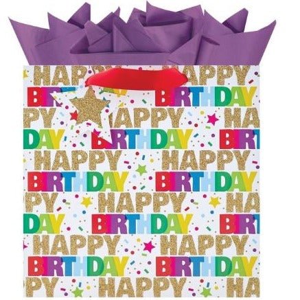 Sparkling Celeb Medium Square Gift Bag