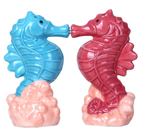 Seahorses Magnetic Salt & Pepper Shaker