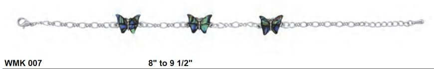 Anklet - WMK 007 - Butterfly