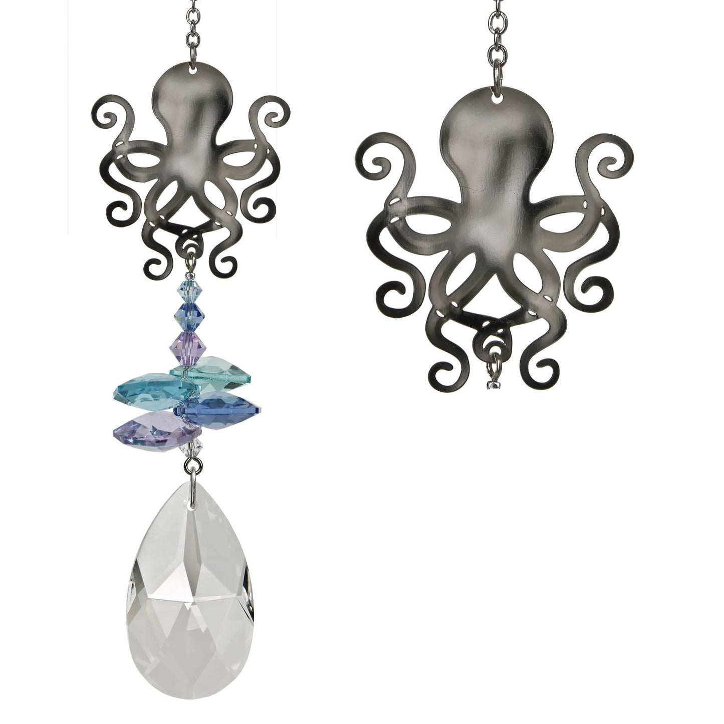 Crystal Fantasy Suncatcher - Octopus - CFOC