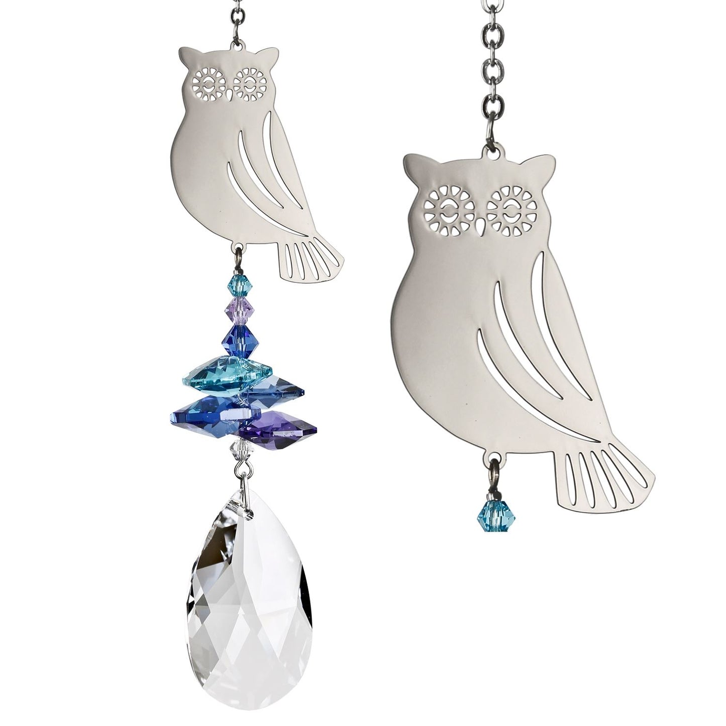 Crystal Fantasy Suncatcher - Owl -CFOW