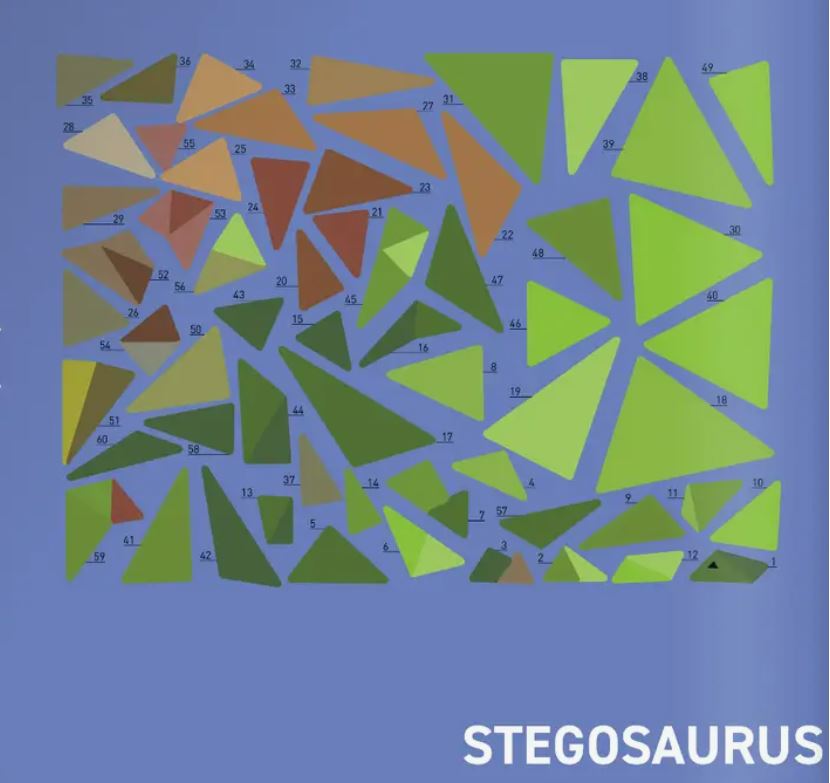 My Sticker Paintings Dinosaurs