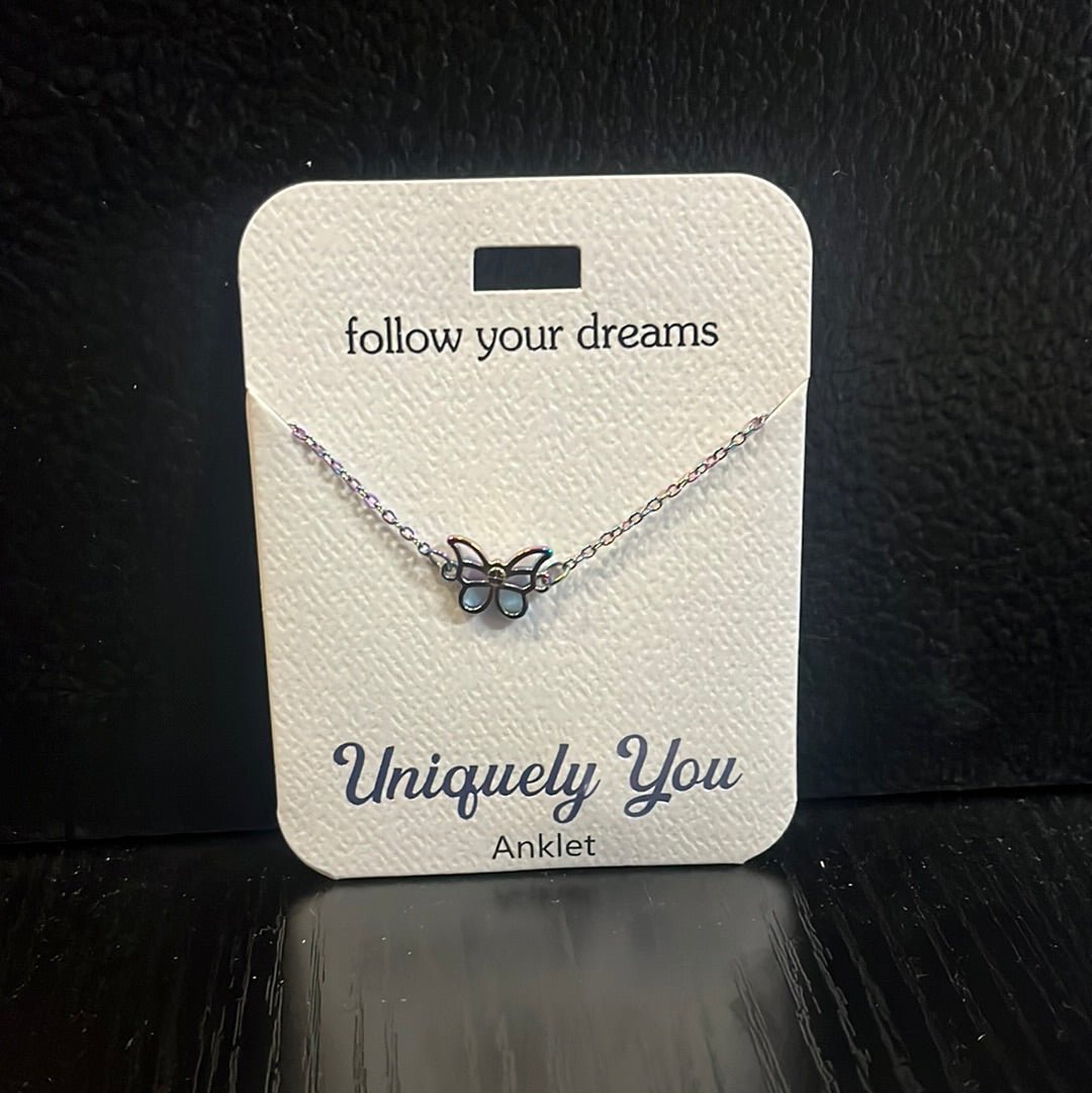 Anklet - YOU 7447 - Butterfly
