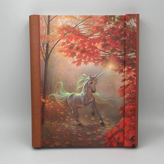Automnal Unicorn Large Journal