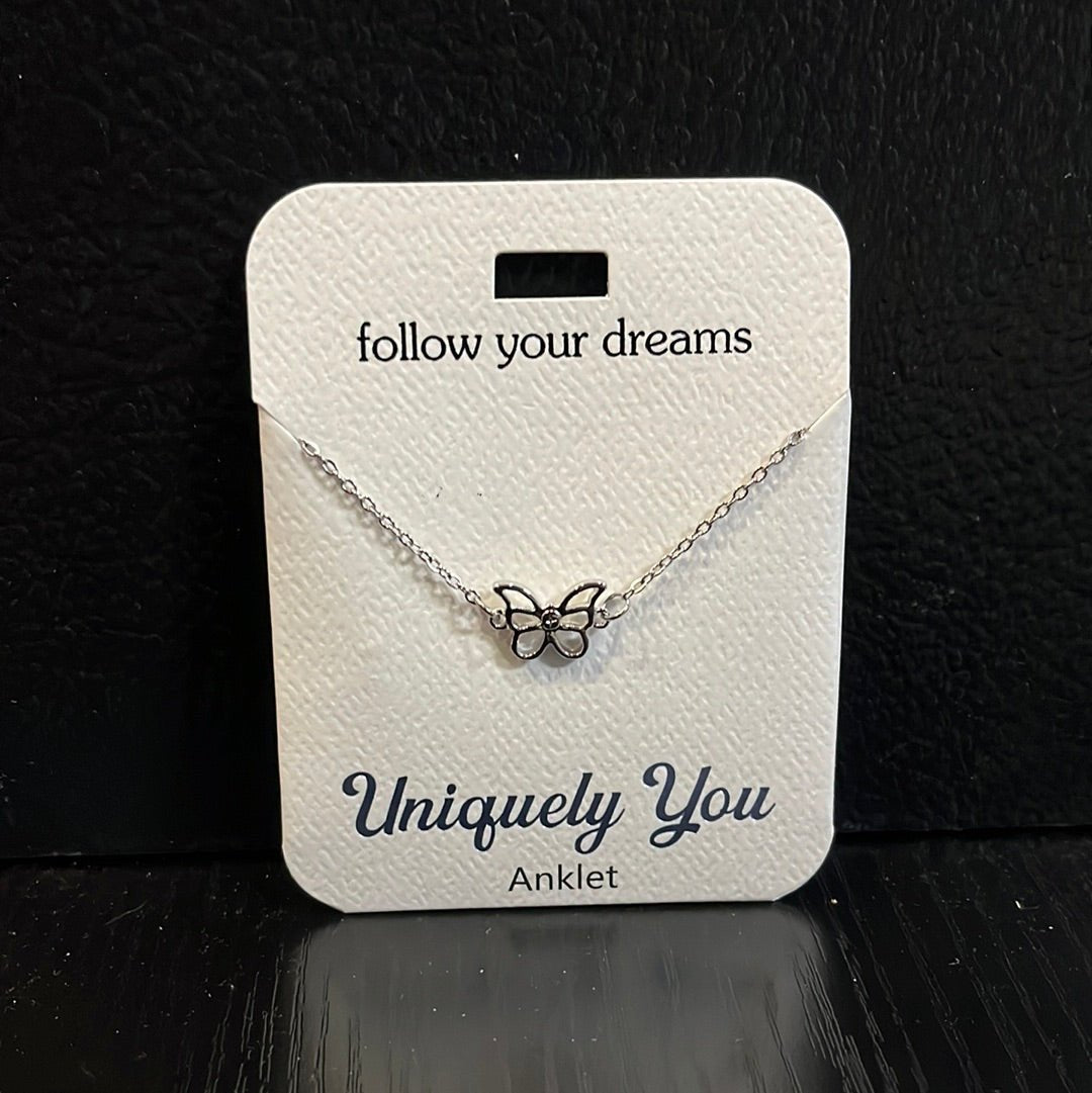Anklet - YOU 7431 - Butterfly