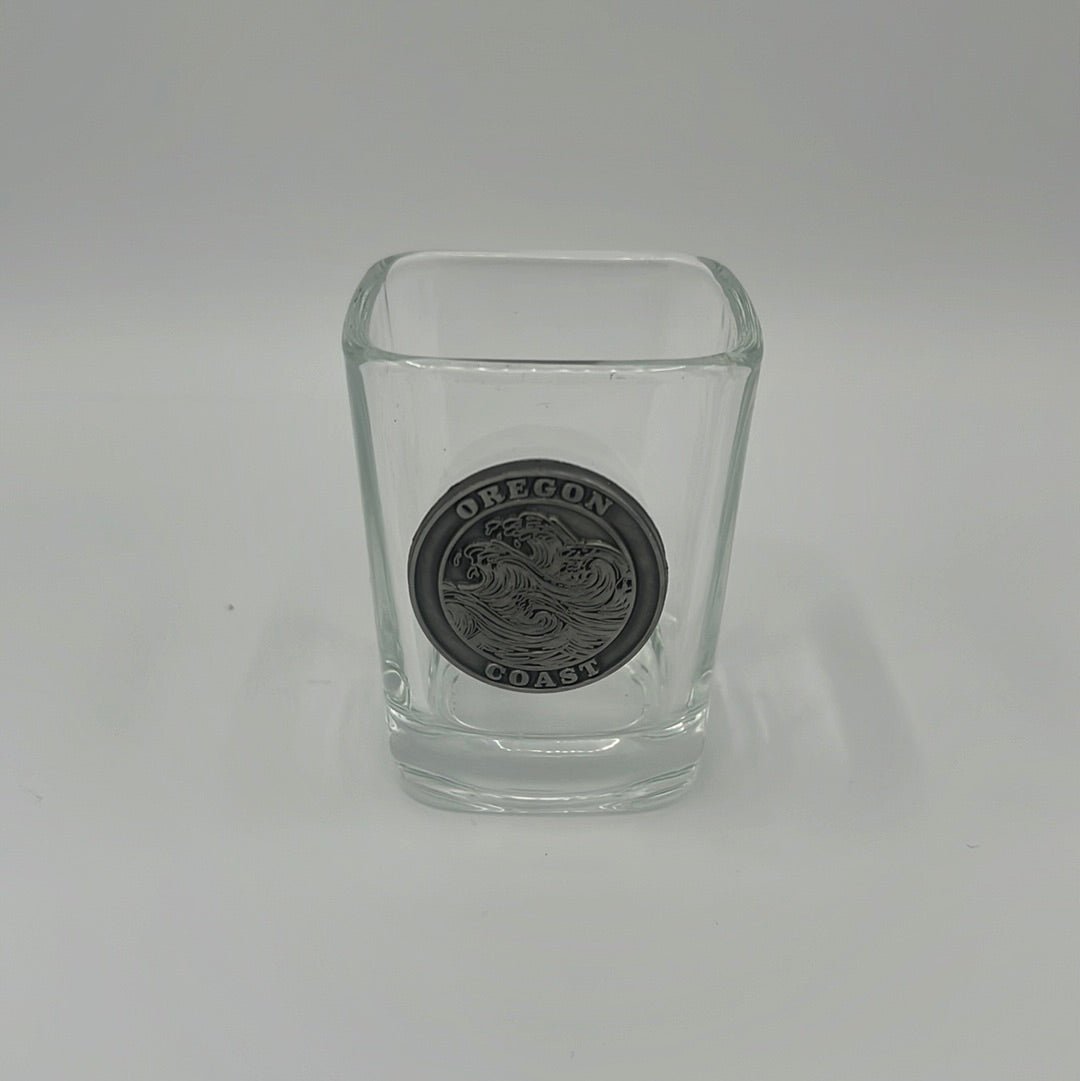 Square Shot Glass Oregon Coast