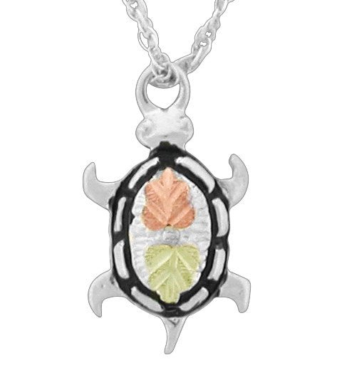 Necklace Black Hills Gold Turtle