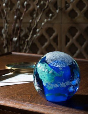 Earth Paperweight