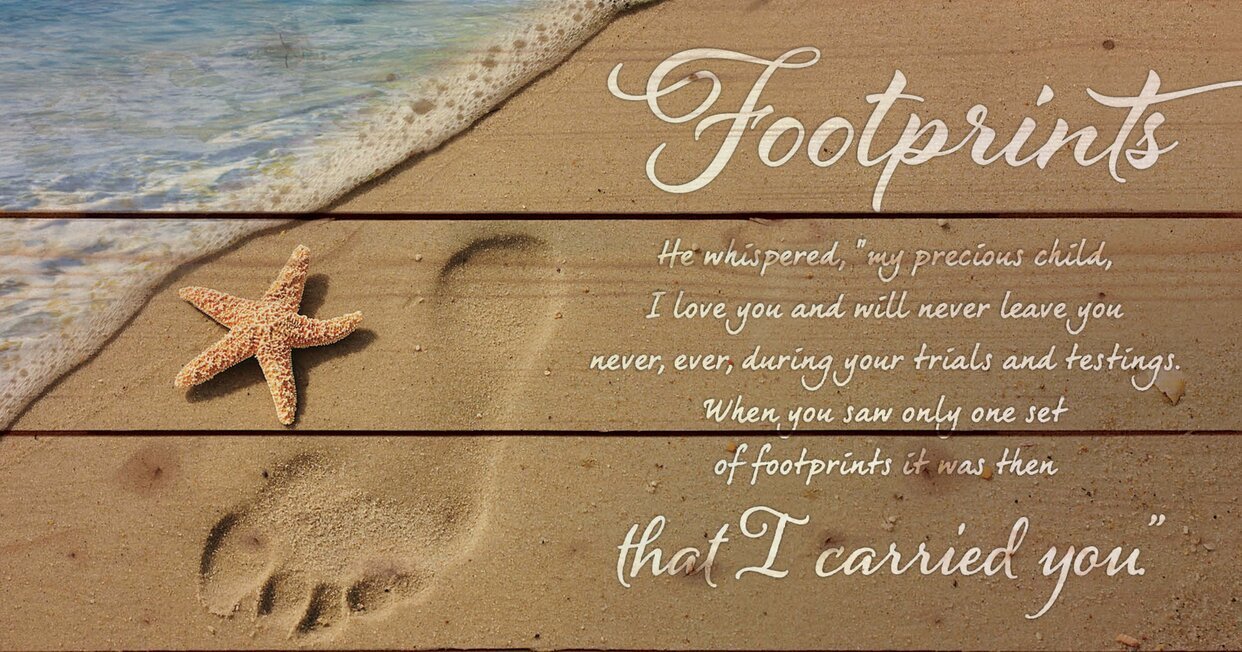 Sign - PNL0164 - Footprints