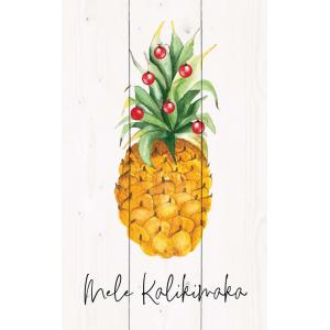 Sign - PNL0853 - Pineapple Mele Kalikimaka