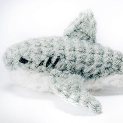 Stuffed Animal Crocheted Shark