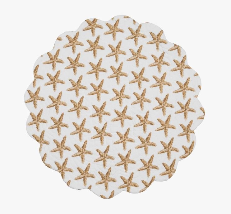 Clearance - Placemats - Round - Sandbridge Stars