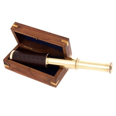 Telescope - Brass 10" Spyglass