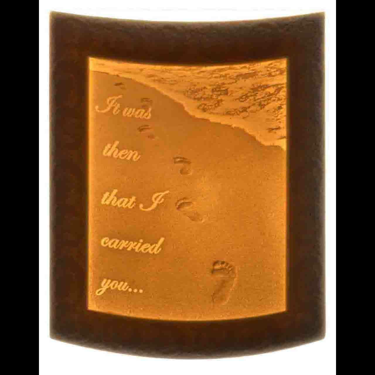 Night Light - Porcelain - Footprints #8