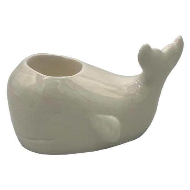 Ceramic Whale Toothpick Holder