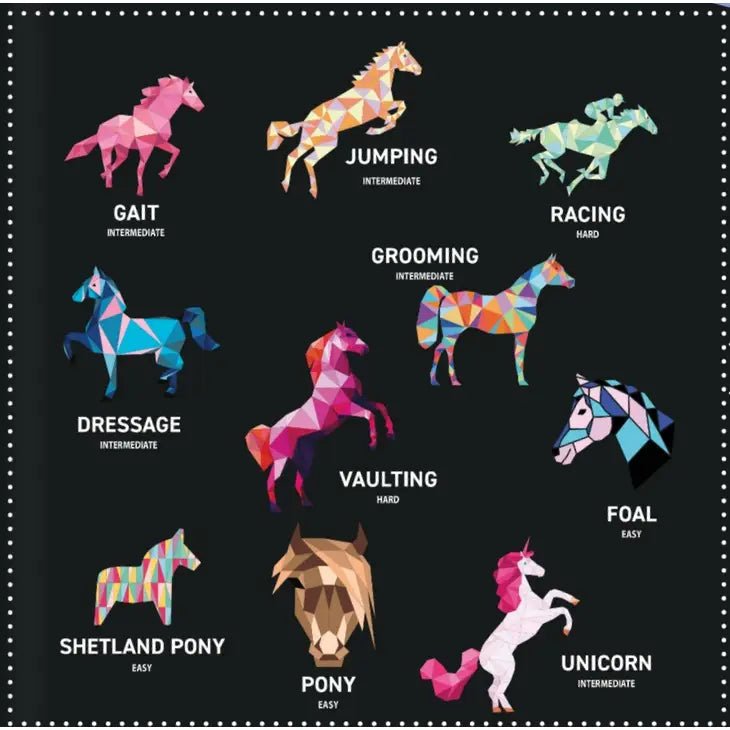 My Sticker Paintings Horses