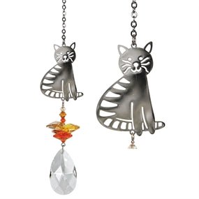 Crystal Fantasy Suncatcher - Tabby Cat - CFTC