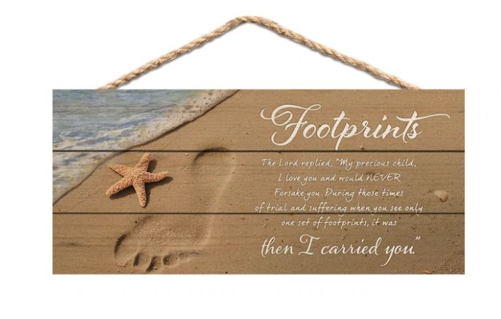 Sign - HSA0241 - Footprints