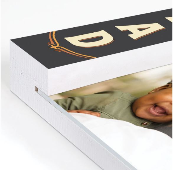 Photo Frame - Dad A Man Who Cares With His Heart