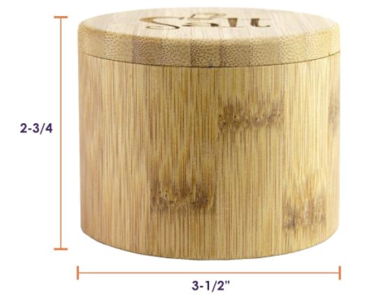 Salt Box Engraved "Salt"