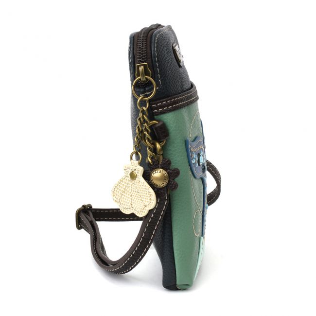 Cell Phone Xbody Dazzle Teal Whale Tail