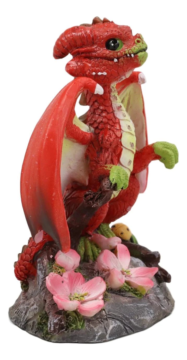 Apple Dragon Figurine