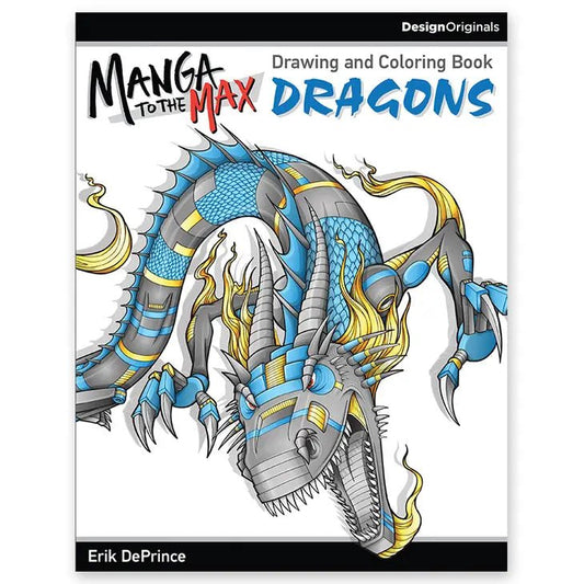 Drawing & Coloring Dragons Manga to The Max