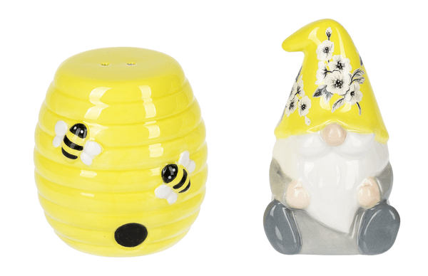 Salt & Pepper Shaker - Bee Gnome