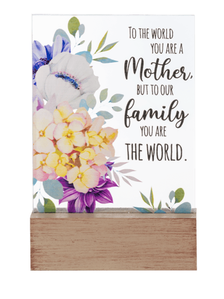 Sign Block Talk Mother