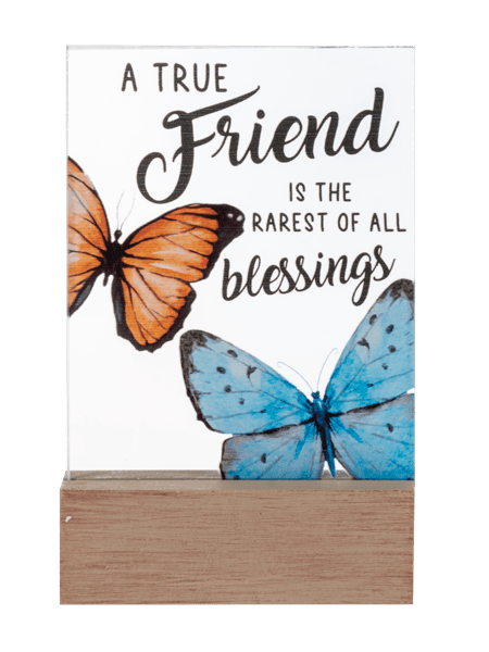 Sign Block Talk Friend