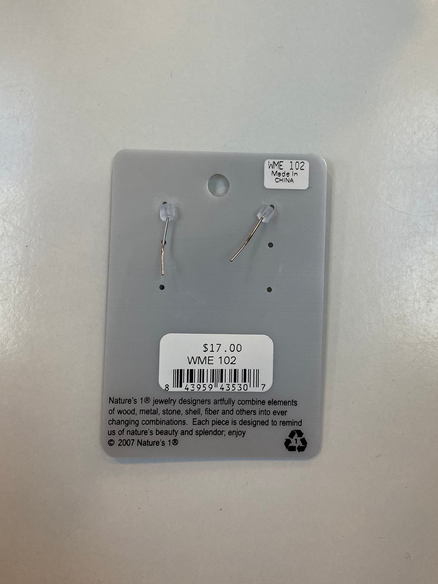 Earrings - WME 102 - Curve