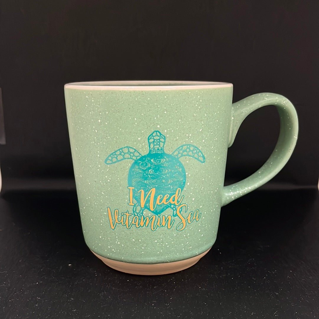 Clearance Mug - Teal - I Need Vitamin Sea