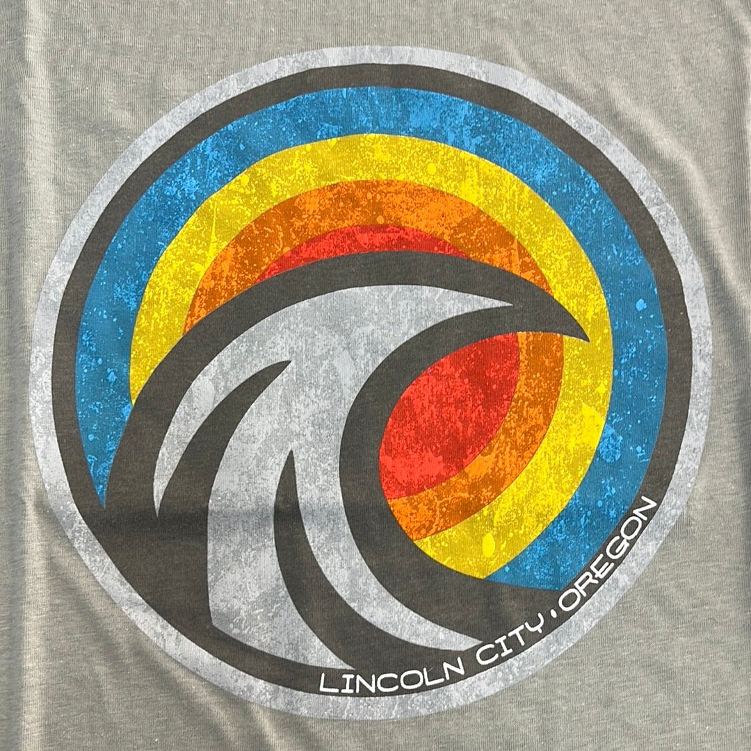 Clerance Ladies T-Shirt Spiral Wave Stone