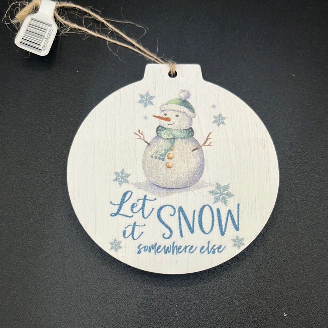 Clearance Ornament - ORN0302 - Snowman