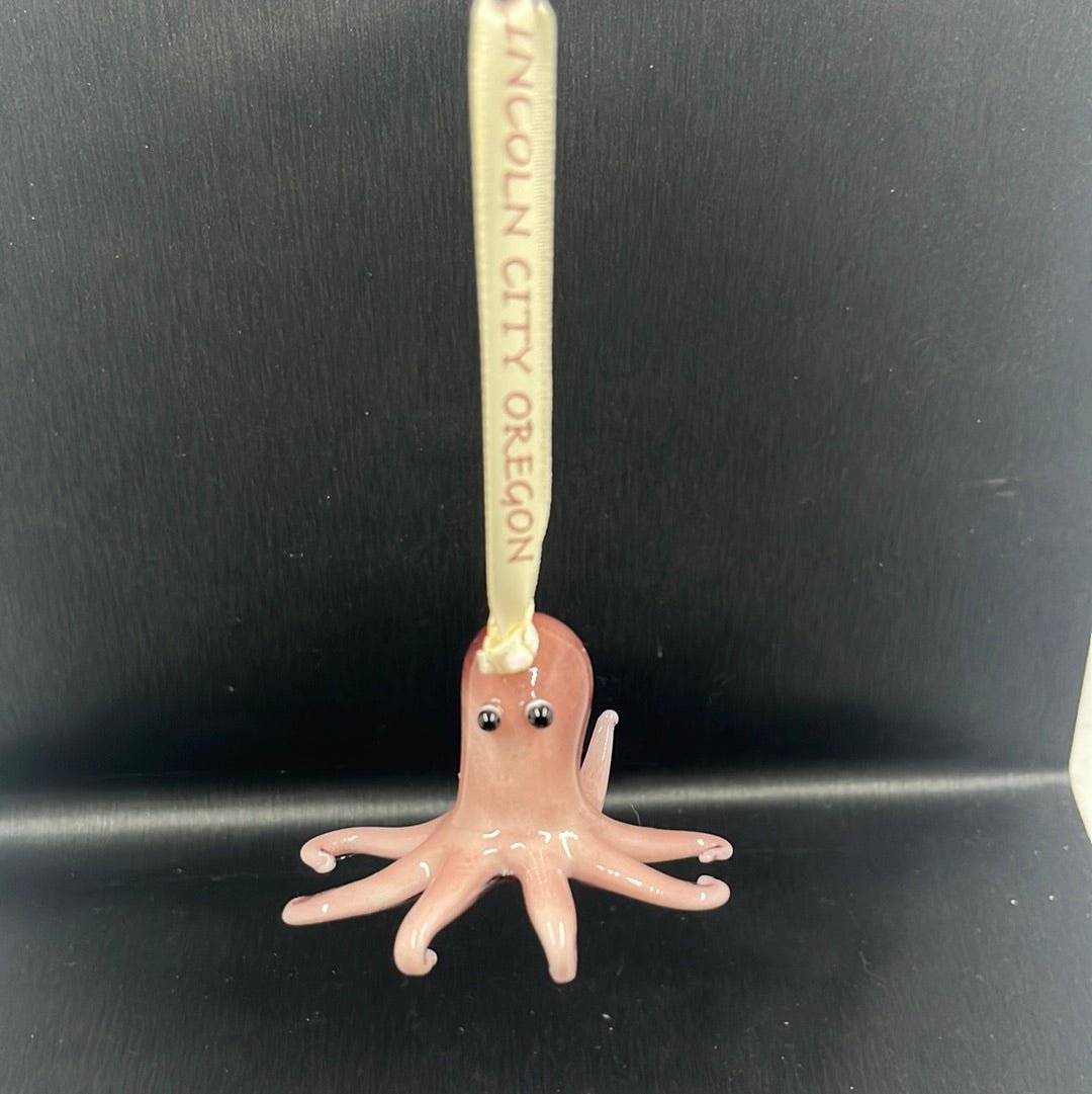 Ornament - Octopus Hand Blown Glass
