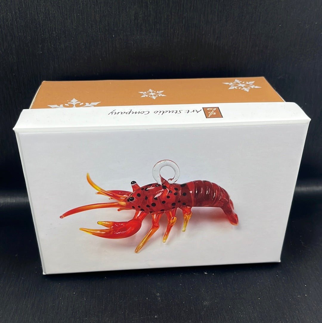 Ornament - Lobster Hand Blown Glass