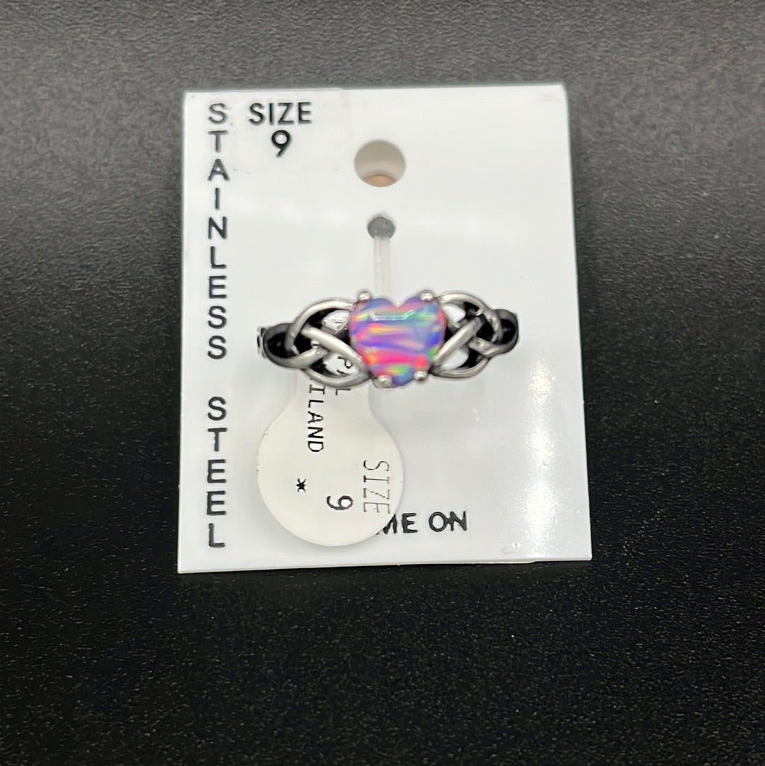 Ring Stainless Lavender 3168LV