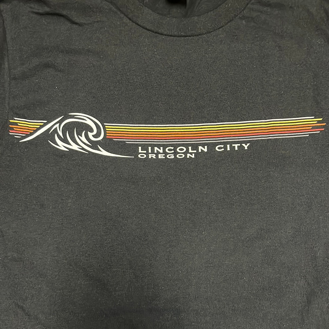 Clearance - Unisex T-Shirt Band of Misfits Wave Black