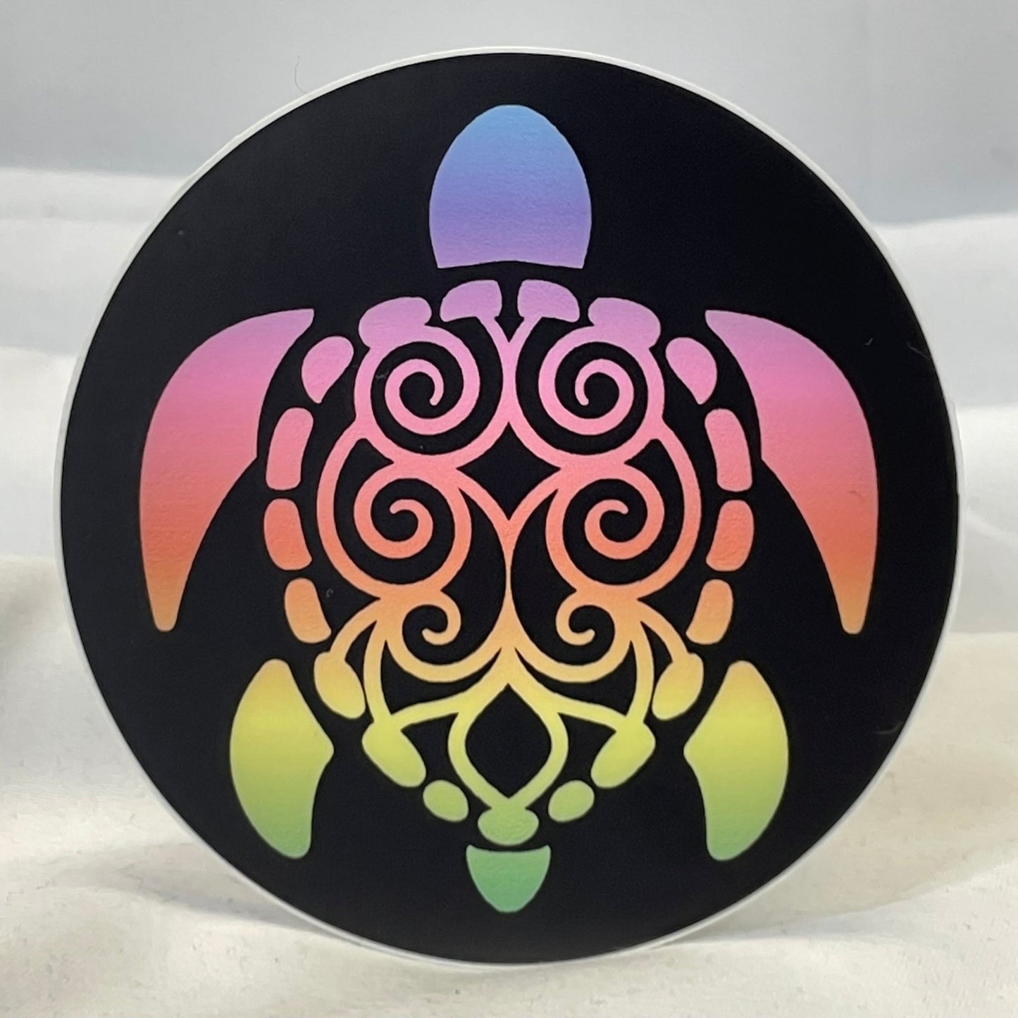 Clearance Rainbow Turtle Sticker