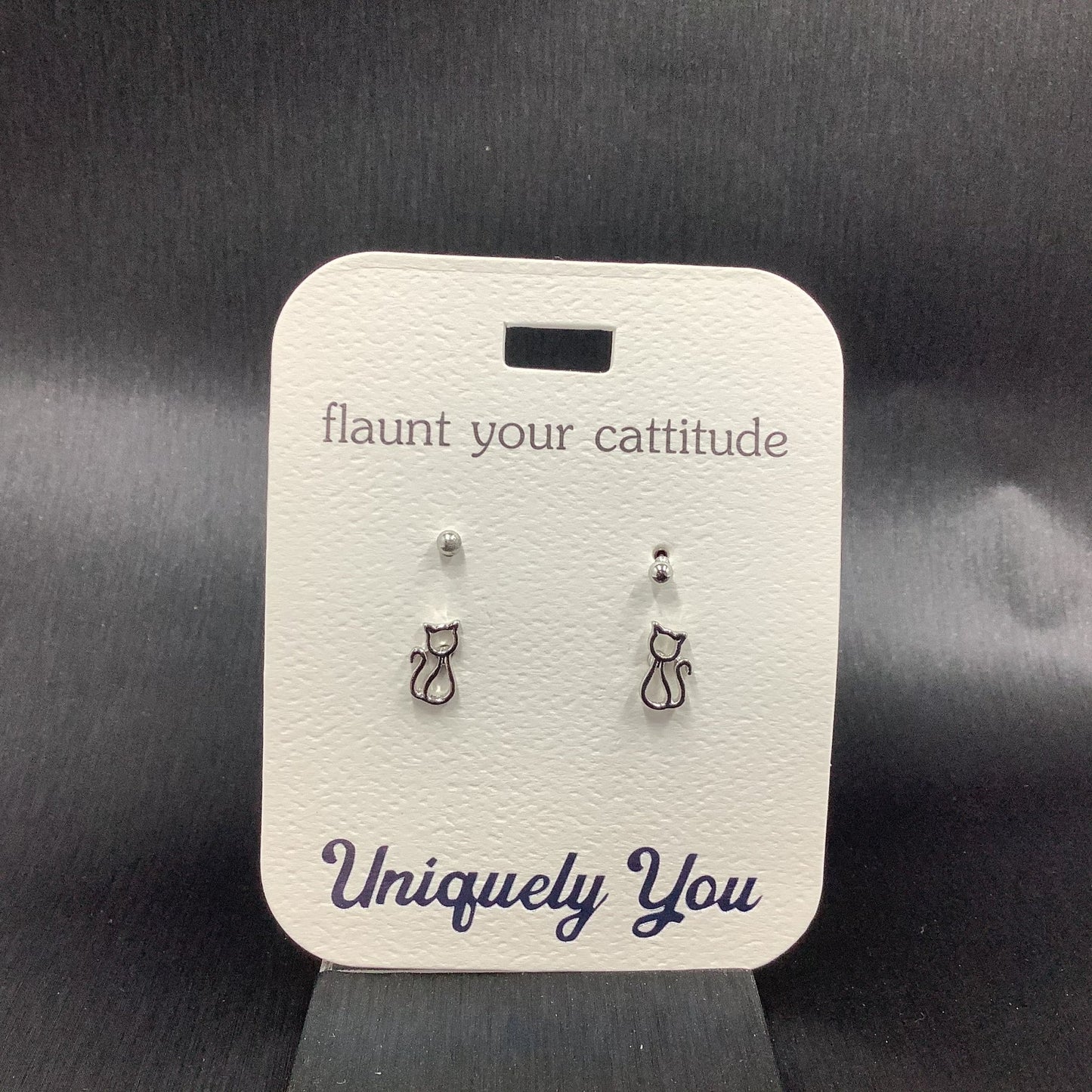 Earrings - YOU 4555 - Cat