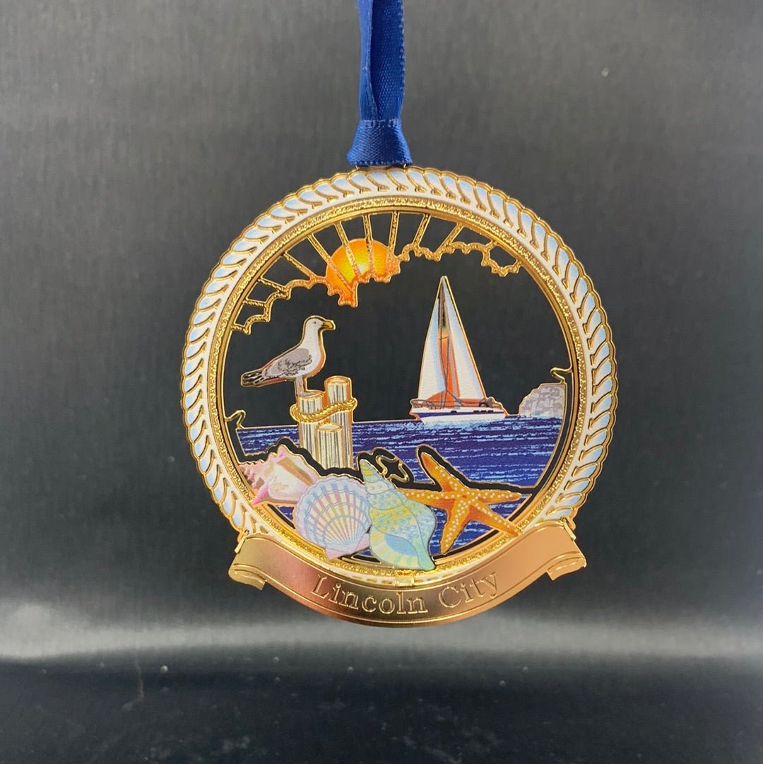 Ornament - Harbor Pier "Lincoln City"